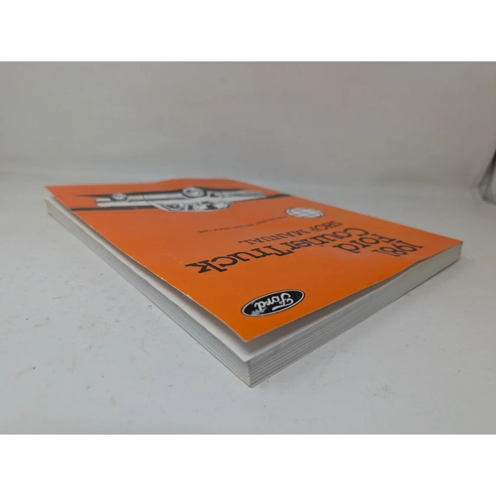 1981 Ford‎ Courier Truck Shop Service Repair Manual OEM
